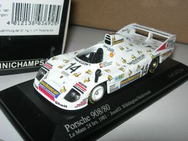 Porsche 908/80 Le Mans 1981 N°14 * Minichamps 1:43