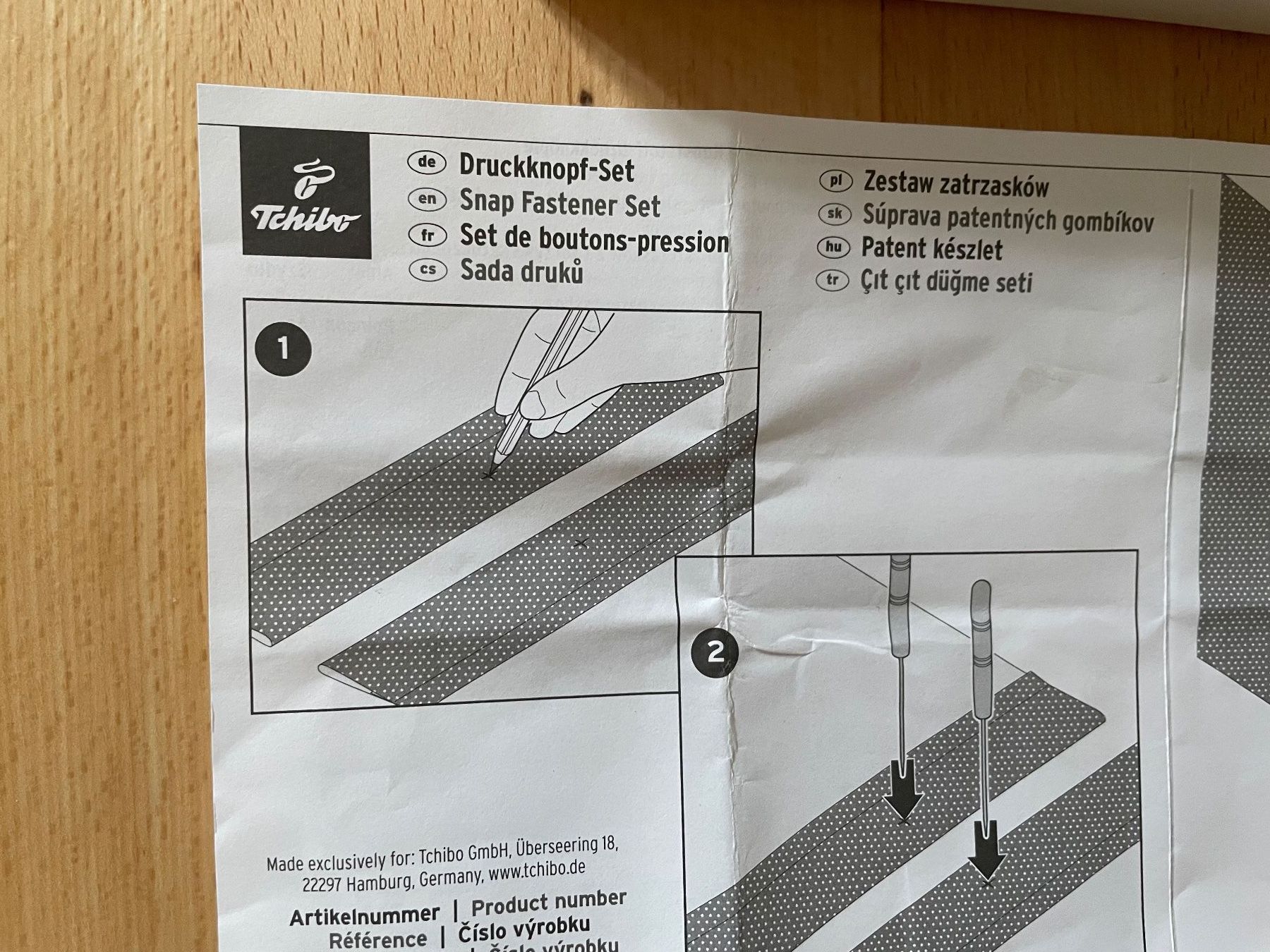 Tutti gli attrezzi: Druckknopfset, Tschibo – Usato da Cham venduto da 2eye 1