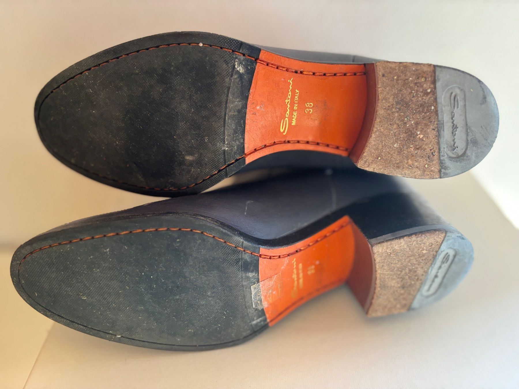 Santoni Scarpe da donna: 100% Santoni - Stiefelette Hellgrau – Usato da Weinfelden venduto da stella79 2