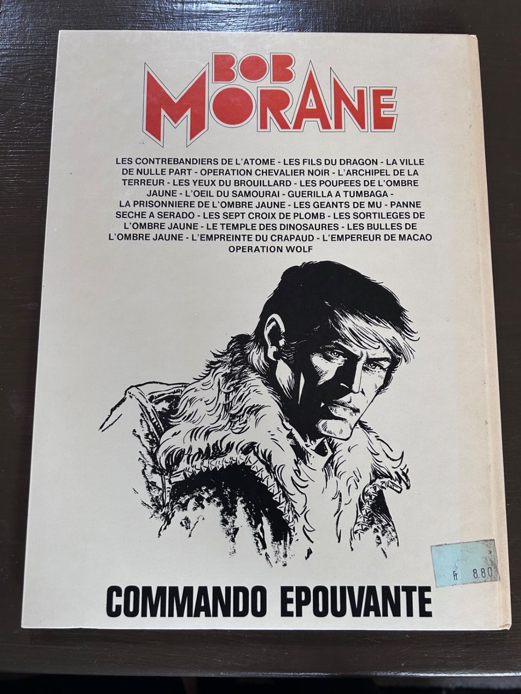 BD: BD BOB MORANE - COMMANDO EPOUVANTE - EO 1981 – D'occasion à Farvagny-le-Grand par OlivierFurrer 1