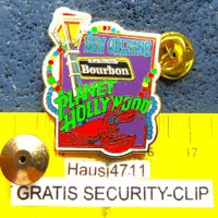PLANET HOLLYWOOD NEW OREANS BOURBON STREET PIN ENAMEL GOLDIG