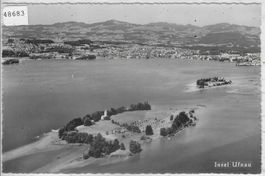 Flugaufnahme Insel Ufenau
