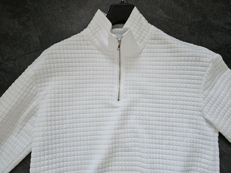 Lässiges Langarm-Revers-Sweatshirt  Gr.M