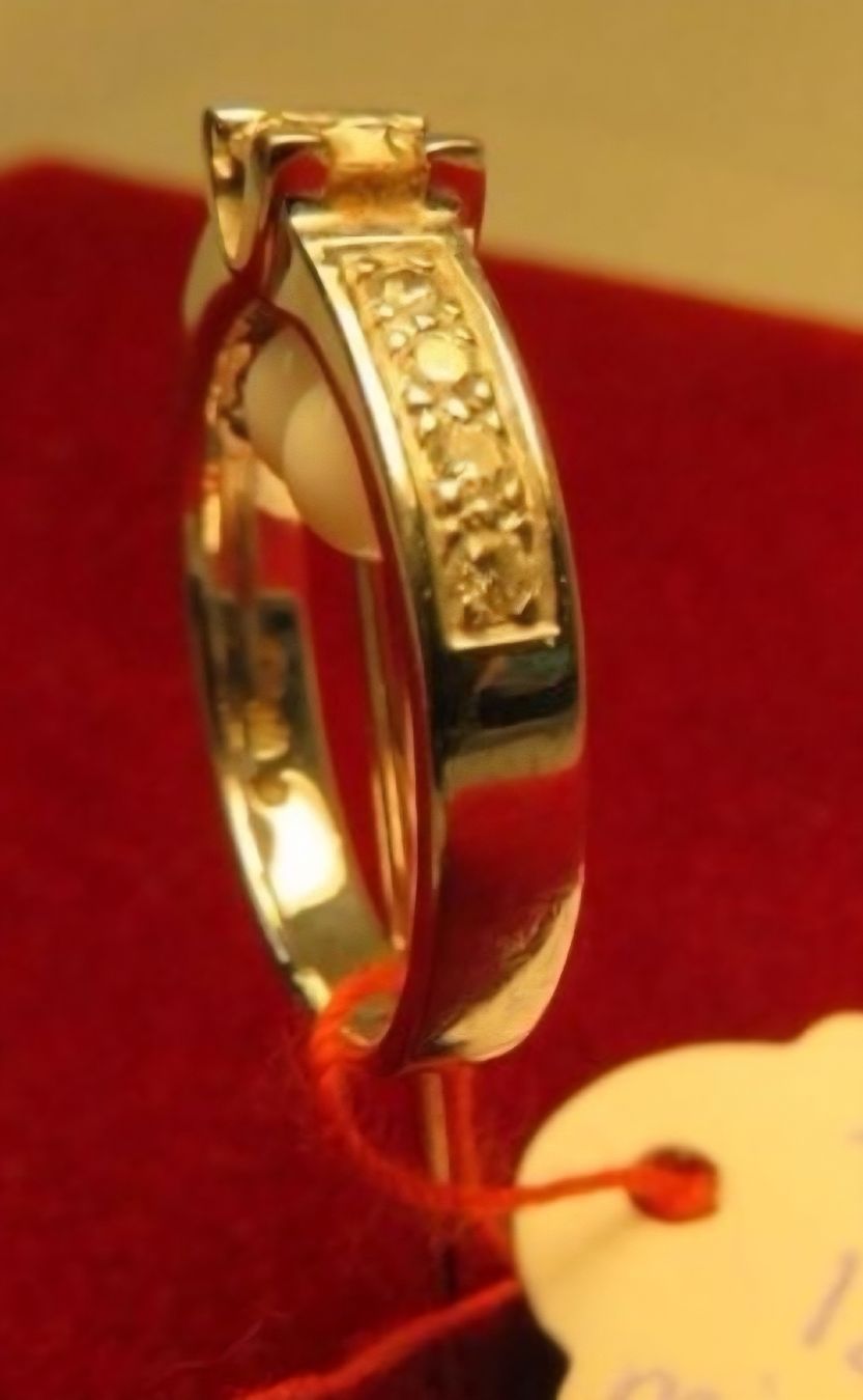 Anelli: Diamantring,  Goldring  – Nuovo (secondo la descrizione) da Zürich venduto da Reni8048 4