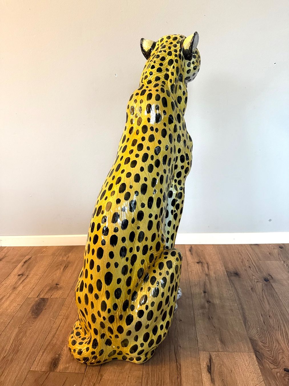 Sculptures & Statues: Leopard Statue Italien um 1960 Terrakotta – D'occasion à Nidau par Nintschgu 5