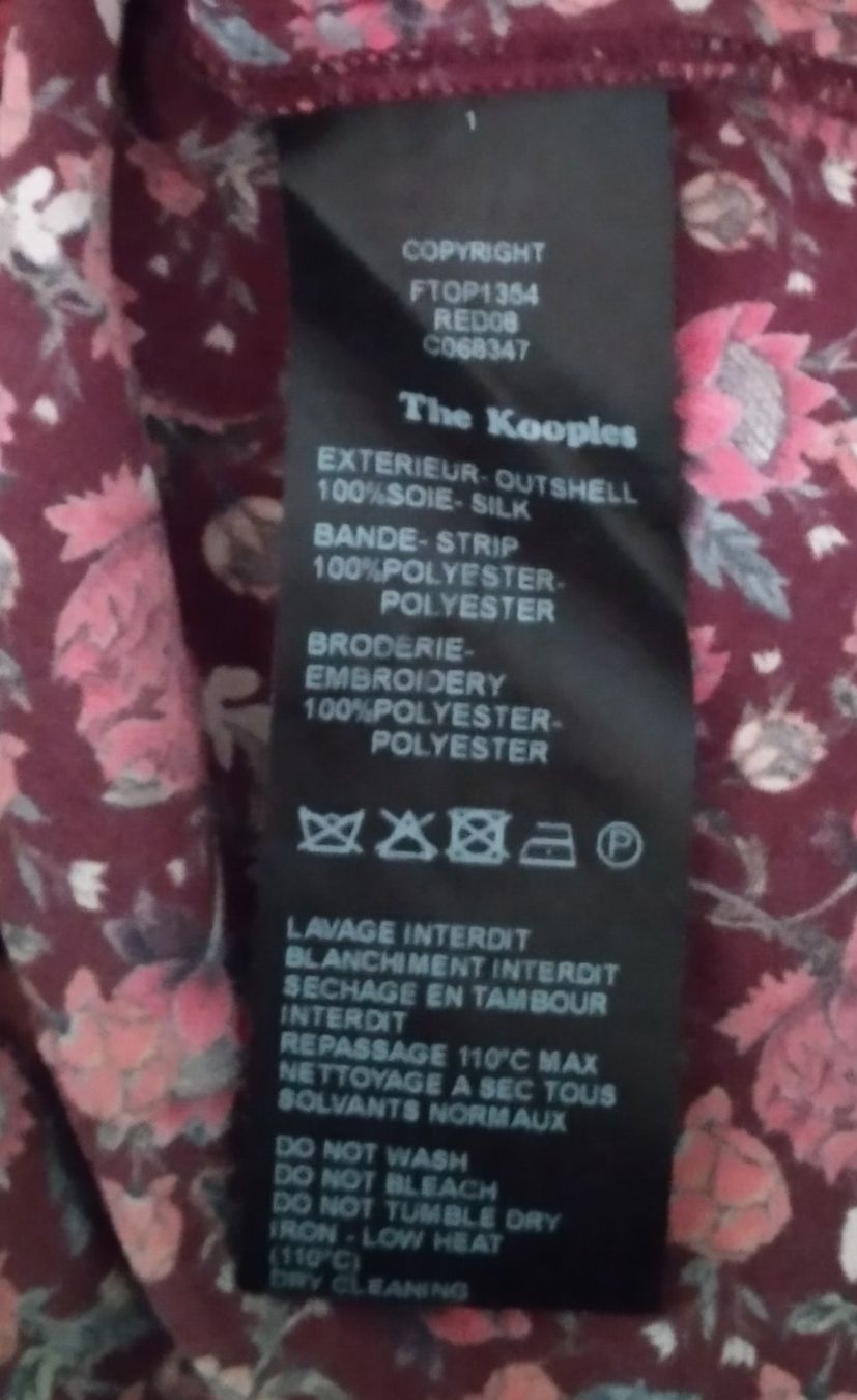 Kooples Camicette: Bluse Seide The Kooples Grösse S – Usato da Laufen venduto da luzie07 2