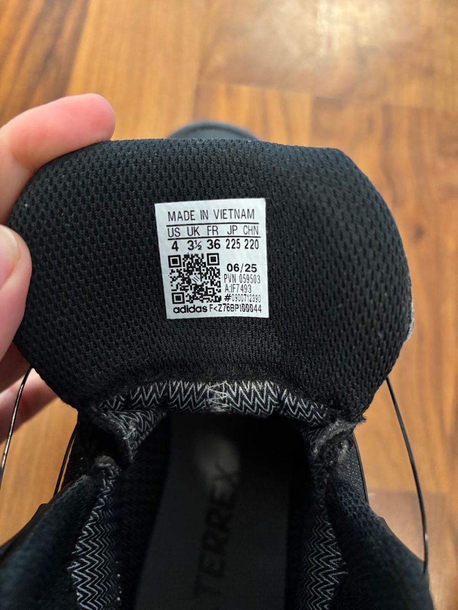 Schuhe für Jungen: Adidas Wanderschuhe BOA Verschluss schwarz gebraucht – Gebraucht aus Herisau von TomLie 3