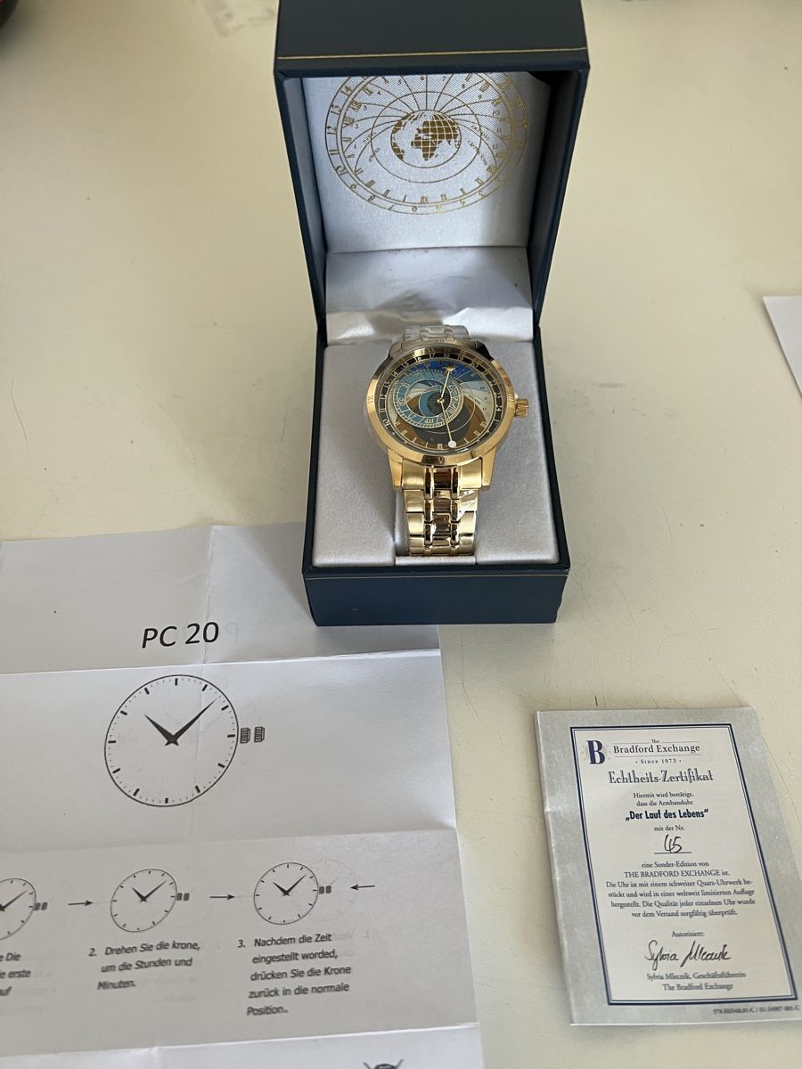 Orologi: Bradford Exchange Automatikuhr Special Edition – Nuovo e nell'imballaggio originale da Wohlen AG venduto da Silvan5610