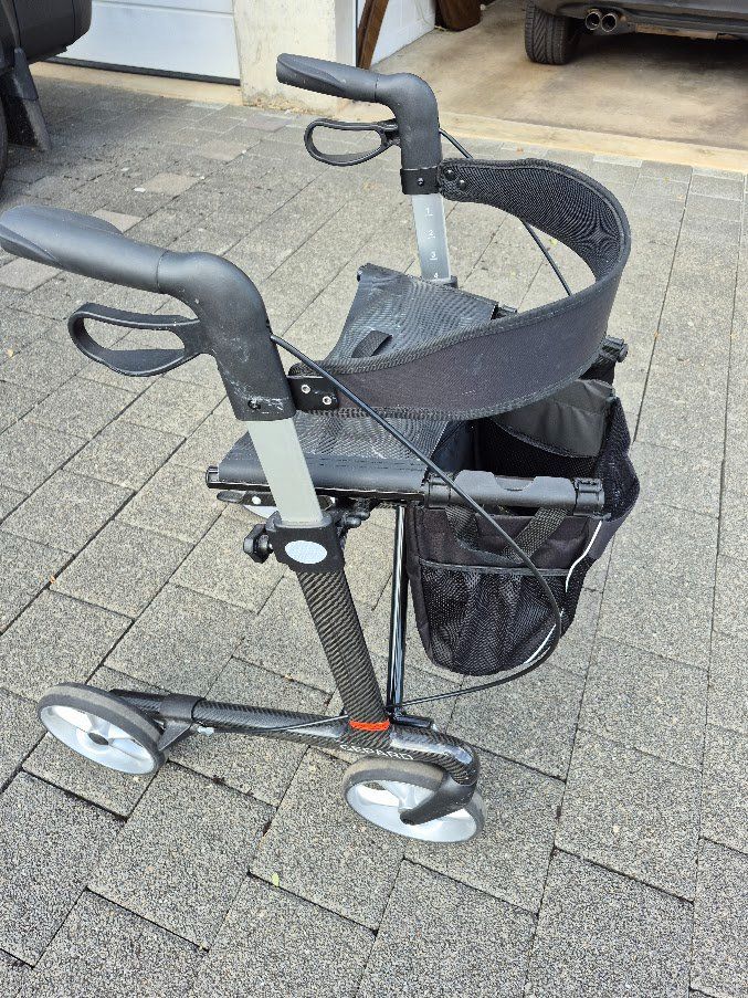 Ausili per la deambulazione: Rollator aus Carbon – Usato da Fischbach LU venduto da Minka09 2