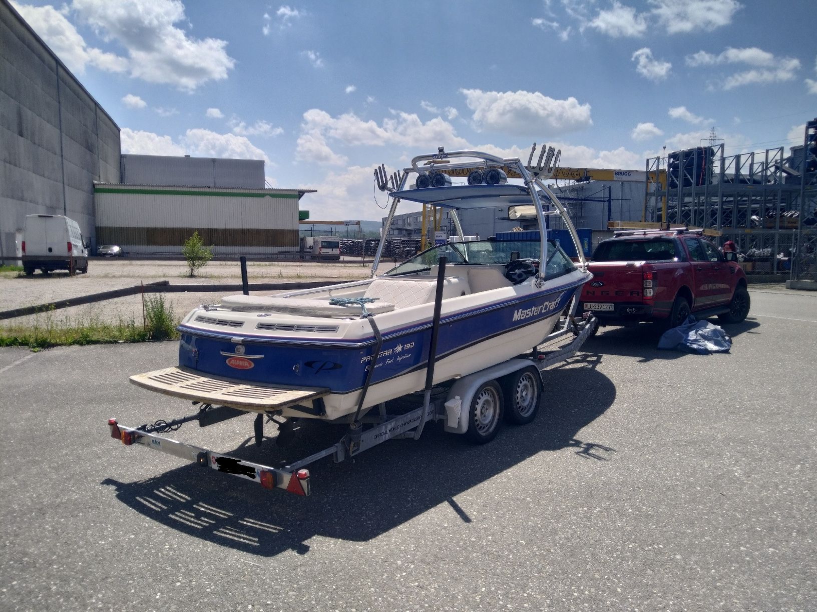 Mastercraft Barche: Mastercraft Pro Star 190 inklusive Trailer – Usato da rorbas venduto da fasching 6