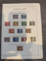 Schweiz Briefmarken Sammlung, Architektonische Kunstwerke!
