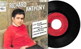 Richard Anthony  EP - Les filles d'aujourd'hui