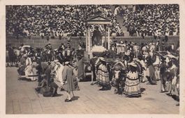 Vevey, Fête des Vignerons 1927, circulée