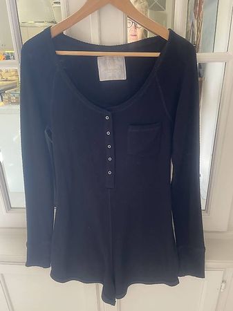 Abercrombie and Fitch, combinaison- short, noir