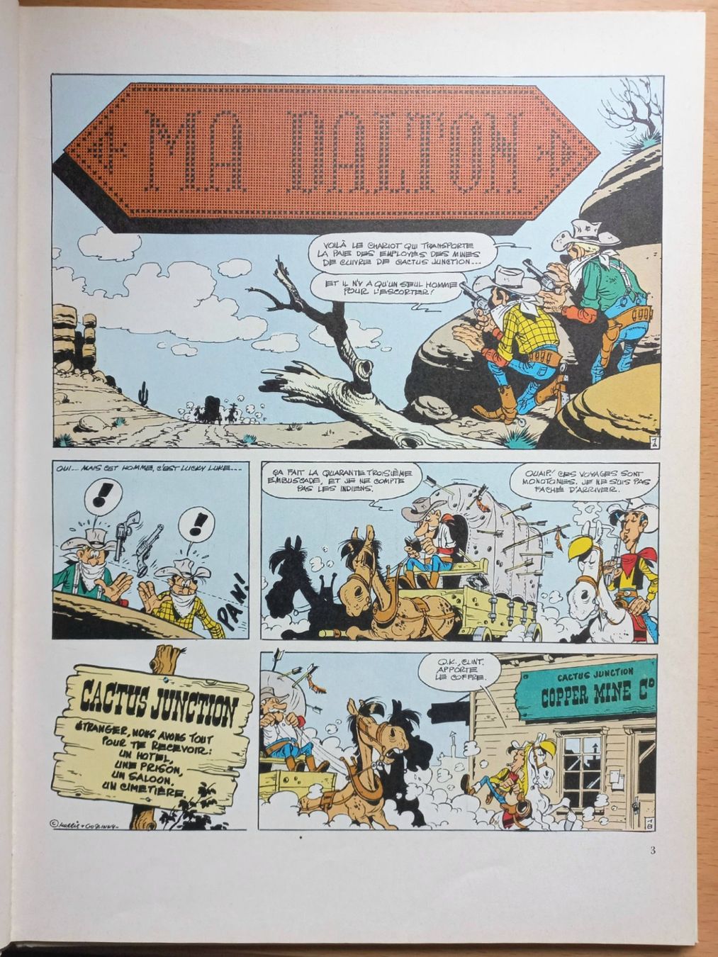 Fumetti: BD Comic - Lucky Luke - Ma Dalton - français – Usato da Niederuzwil venduto da lubimaja 1