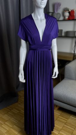 Twobirds Mehrwegkleid Lila Brautjungfer Ballkleid S-L