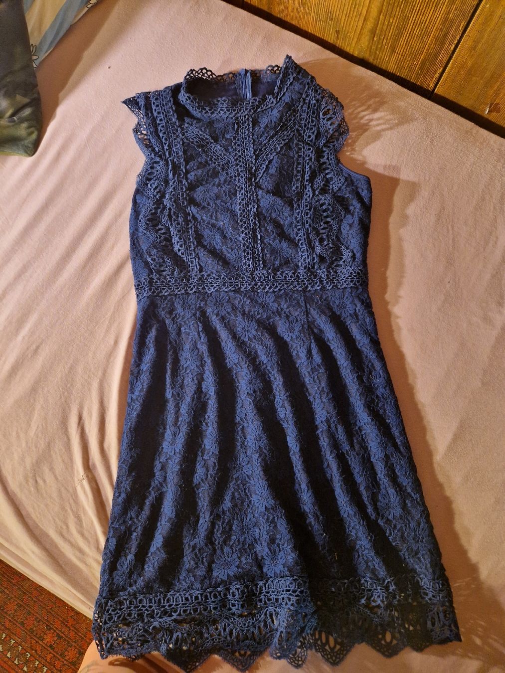 Shein Robes: Damen Kleid dunkelblau Grösse S – D'occasion à Luthern par Ricolinchen