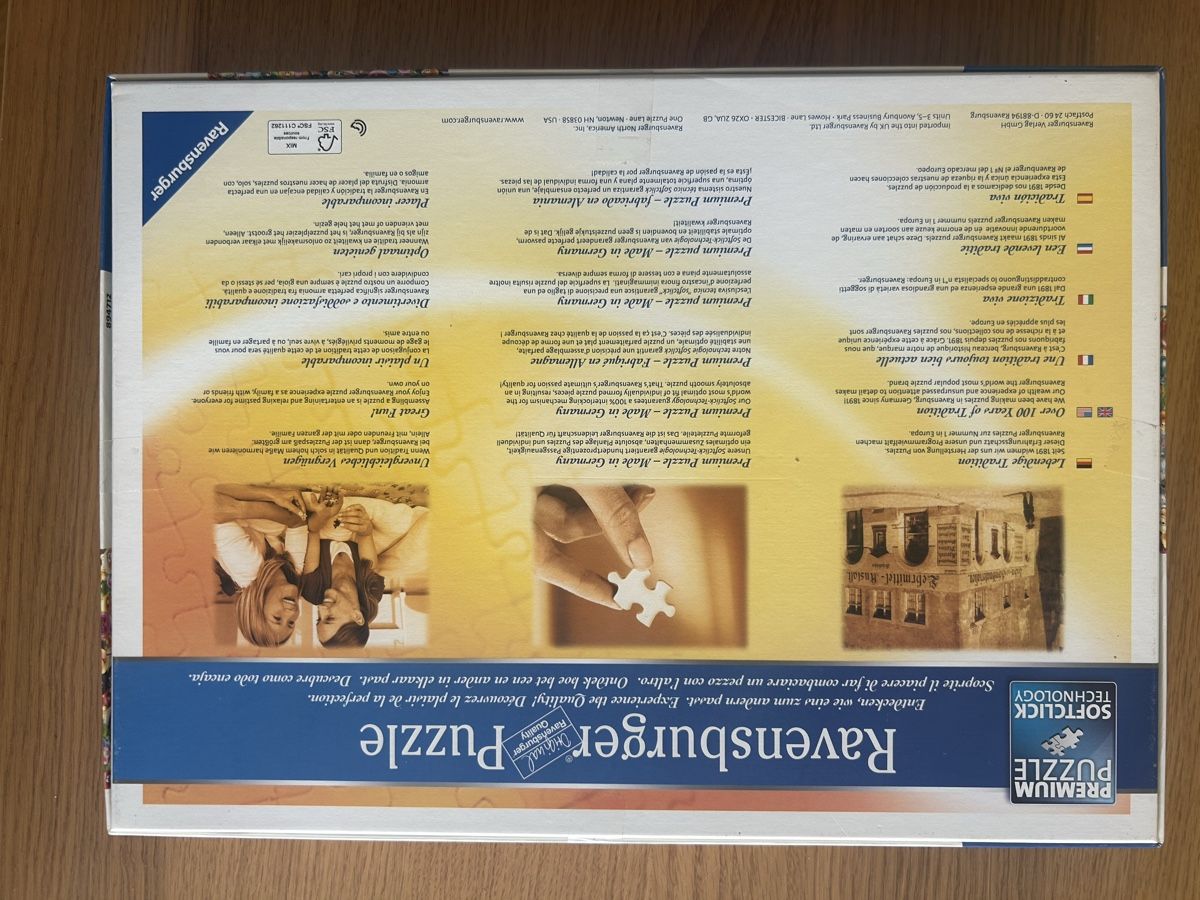 Ravensburger Puzzle: Gelini Puzzle – Nuovo (secondo la descrizione) da Zäziwil venduto da Liv696 1