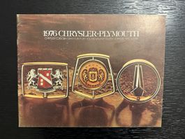 Prospekt der 1976 Chrysler und Plymouth Modelle.