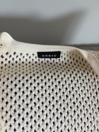Strickjacke Akris cremeweiss  - M - Zustand gut