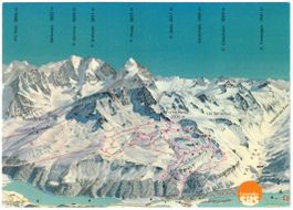 Sils - Pistenplan