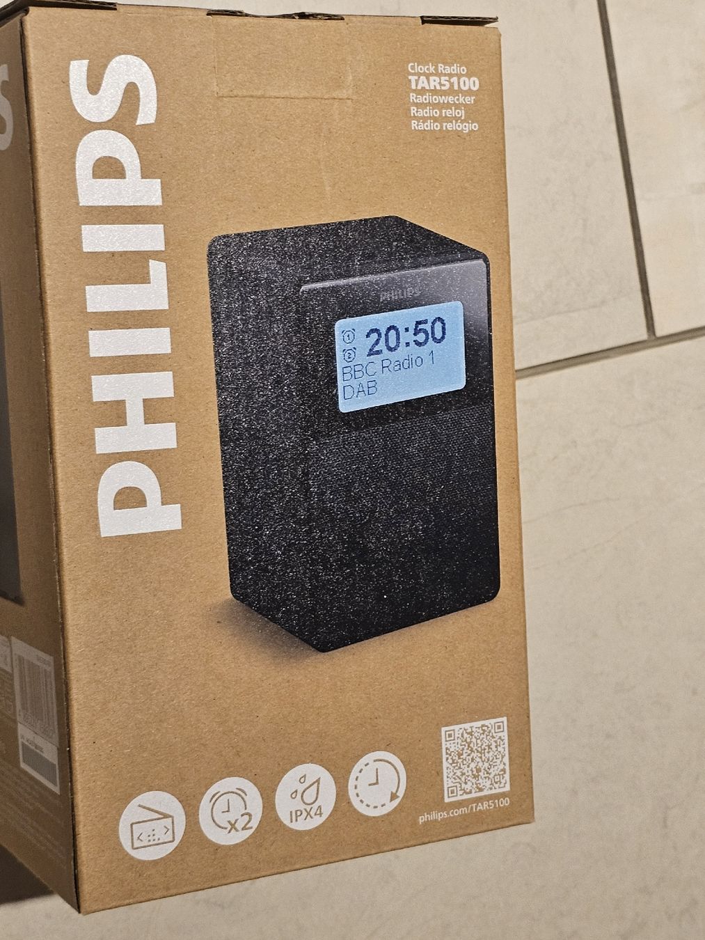 Philips Radios: 2 Stück Philips TAR5100 Radiowecker, DAB+, Bluetooth NEU – Neuf avec emballage d'origine à Wohlen AG par niki31