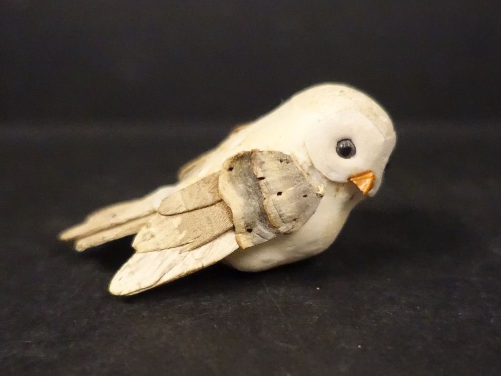 Statuette: Kleiner Vogel / Eule – Usato da Russikon venduto da Eulenfeder 4