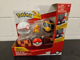 Neu - Pokémon - Gürtel-Set - Clip n Go
