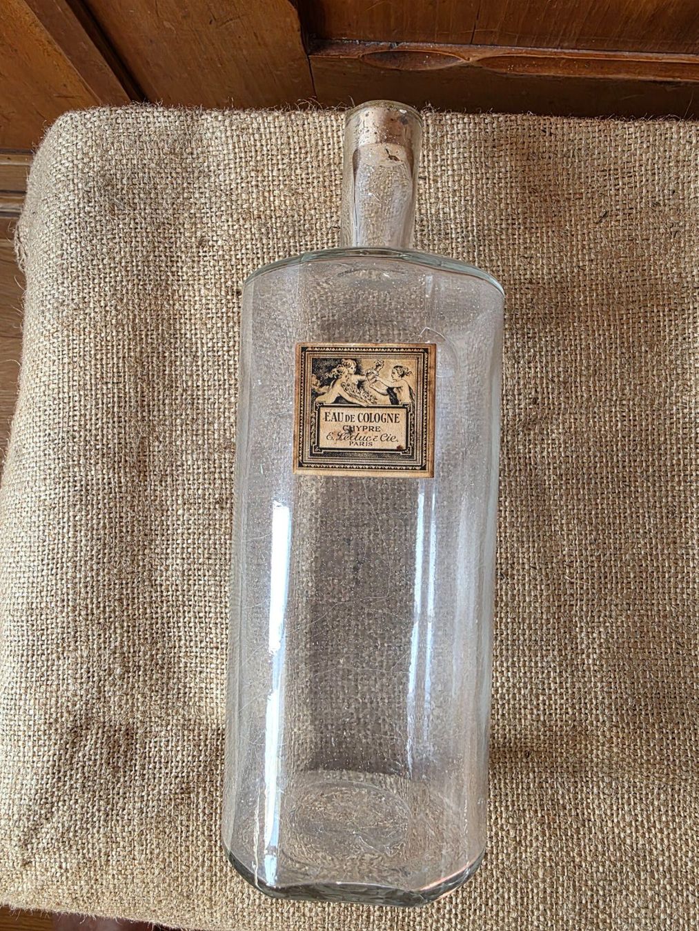 Flaconi: Antike Parfüm Flasche Flacon - Eau de Cologne Chypre Paris – Usato da Walterswil BE venduto da Lonitti 2
