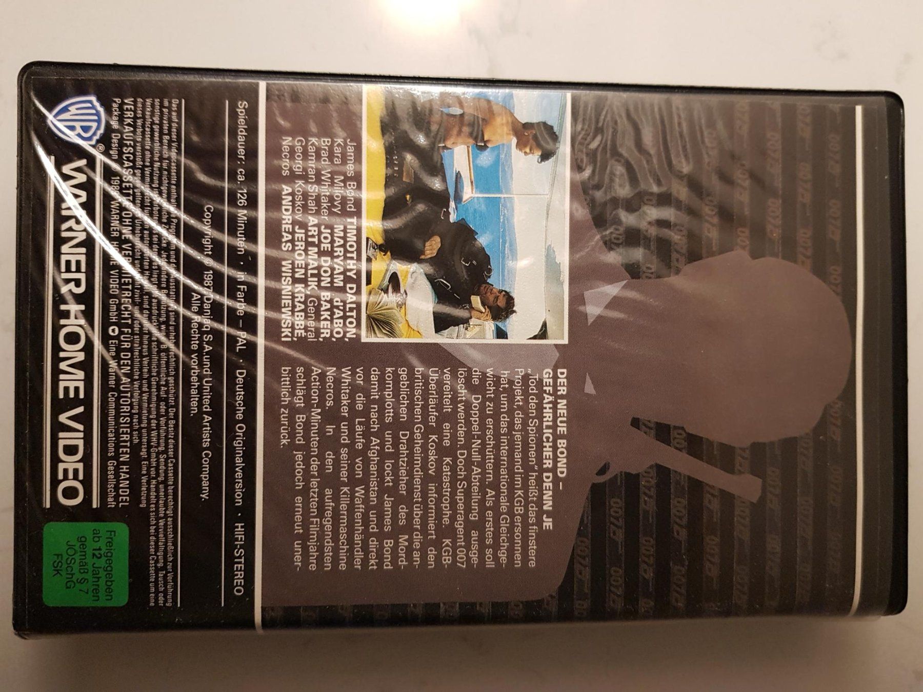 Tutti i VHS: James Bond VHS Der Hauch des Todes – Usato da Gutenswil venduto da rolfsimmen31 2