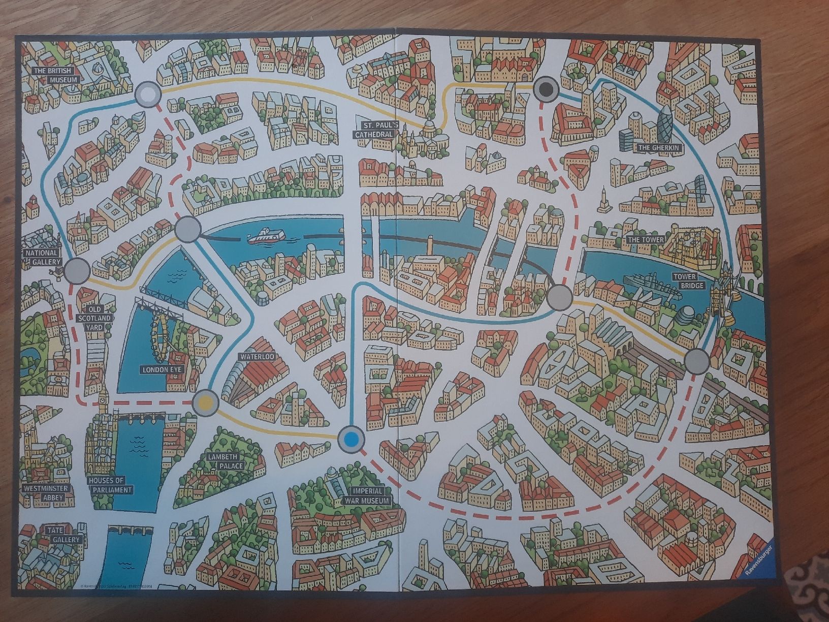 Ravensburger Giochi: Scotland Yard Junior – Usato da Ennetbaden venduto da gekkoloco 1