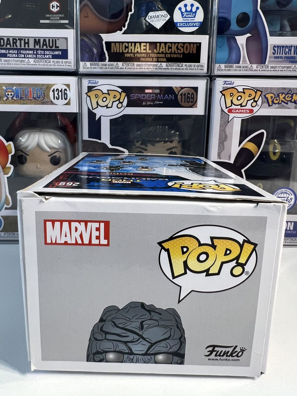 Funko Statuette: Funko POP! Marvel Thor Ragnarok Korg – Usato da Le Mouret venduto da perfectbijou 4