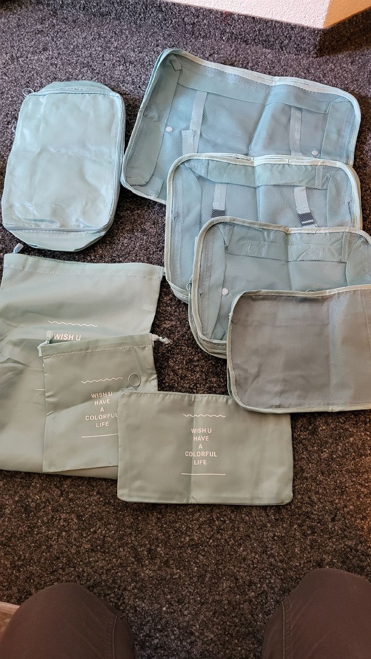 Borse: Praktisches 8-teiliges Koffer Organizer Set – Nuovo (secondo la descrizione) da Strengelbach venduto da diawit
