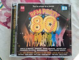 CD RFM Party 80 ( les disques de la tournée )