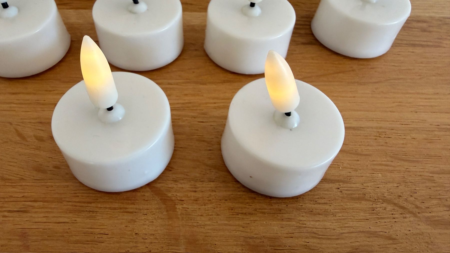 Candele: Deko - Elekt. Teelichter klein 10 Stk m Timer - Star Trading – Nuovo (secondo la descrizione) da Winterthur venduto da Secondhand-Family 5