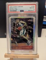 Carte Grant Hill Topps Chrome Réfractor 1996 PSA 8