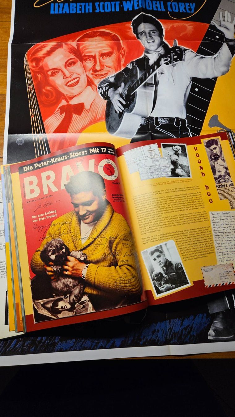 Libri: Elvis Presley rares, limitiertes Buch "A Date with Elvis" – Usato da Gunzwil venduto da Charro03 4