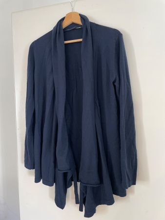 100% Merino Strickjacke Calida Dunkelblau S/M