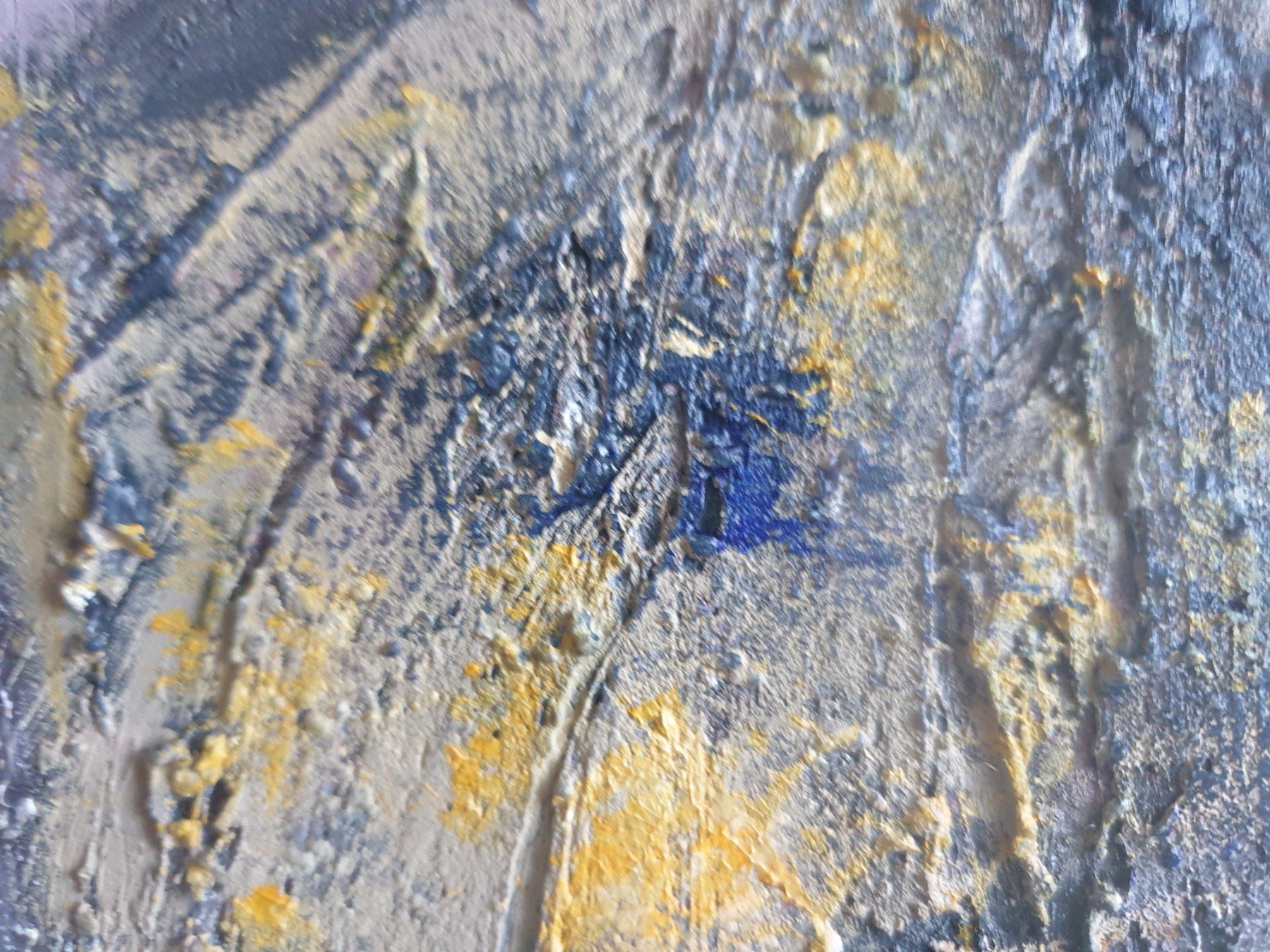 Dipinti: Gemälde abstract /signiert Vre 87 – Usato da Zürich venduto da B-Rock 6