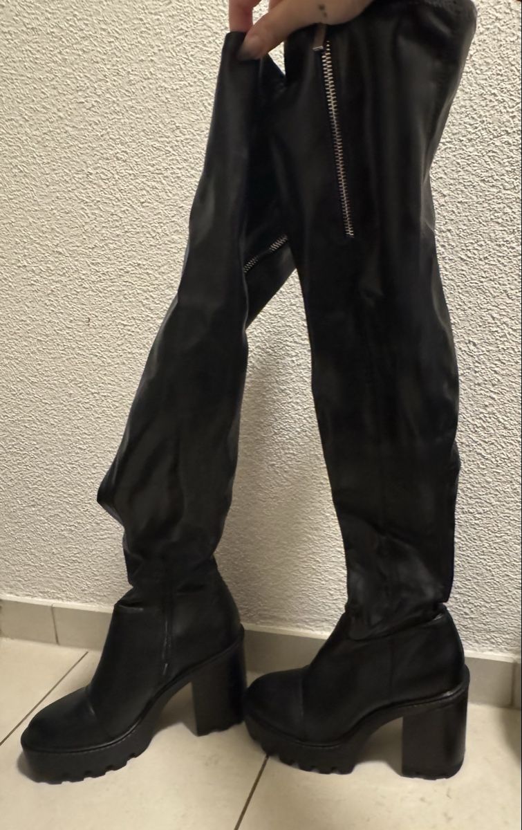 Scarpe da donna: Overknee-Stiefel – Nuovo (secondo la descrizione) da Boniswil venduto da LeonieP.