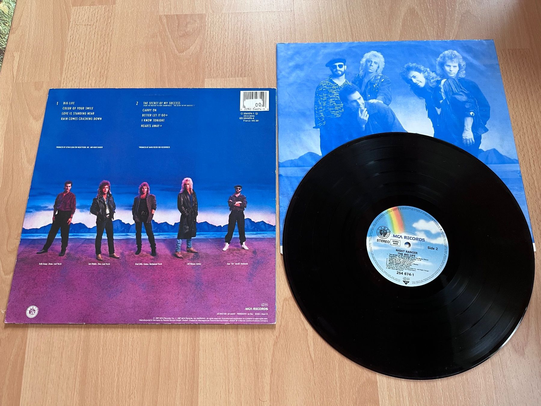 Dischi in vinile: Night Ranger - Big Life – Usato da Giebenach venduto da Wurlitzer70 1