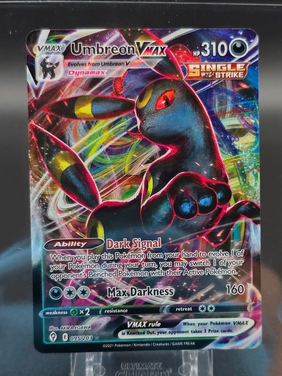 Pokémon Cartes à collectionner: Umbreon VMAX #95 Evolving Skies LP / 🇬🇧 – D'occasion à COINTRIN par sanctuary-collectors