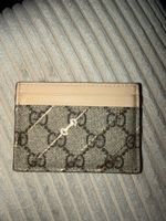Kartenetui Gucci GG Muster beige/hellbraun guter Zustand
