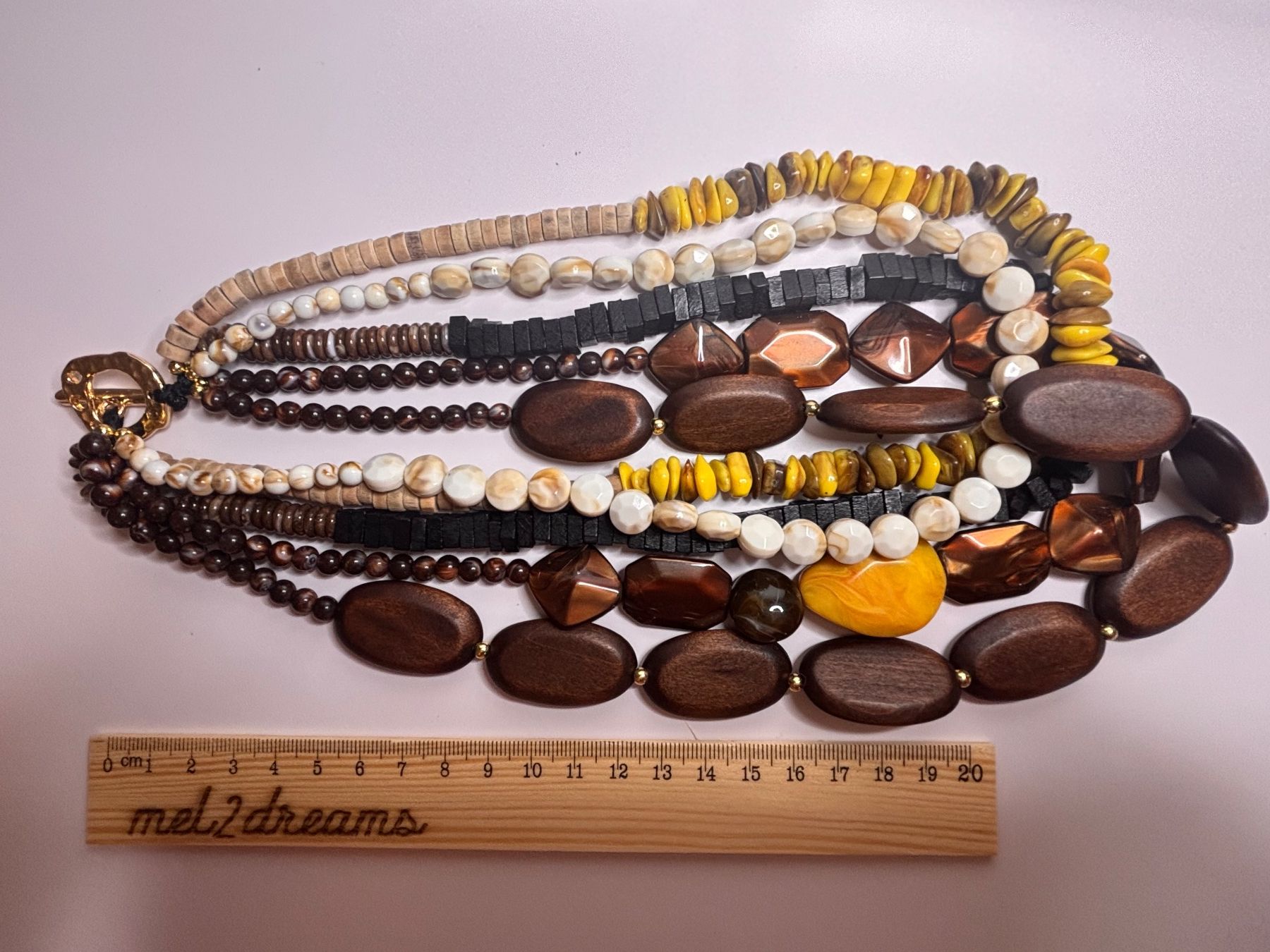 Catenine: Collier tendance bois 🪵 – Nuovo (secondo la descrizione) da Lausanne venduto da mel2dreams 3