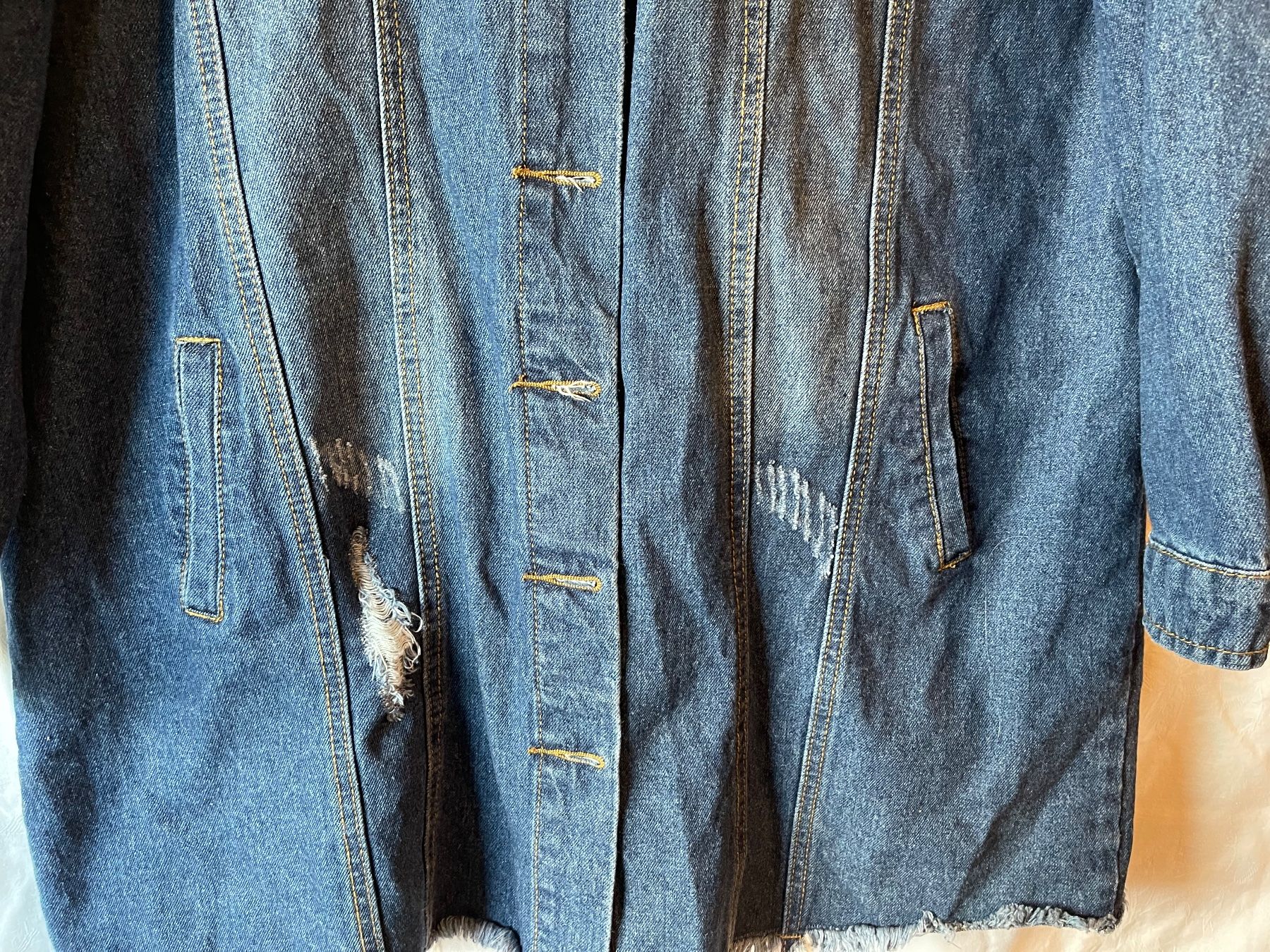 Giacche: Distressed Denim Jacke, Gr. L – Nuovo e nell'imballaggio originale da Rapperswil SG venduto da Letas_closet 2