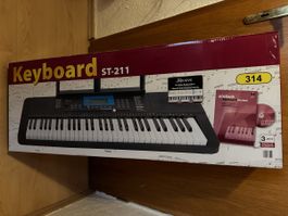 Keyboard ST-211 – neuwertig – perfekt mit Lernmaterial