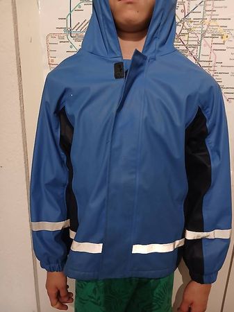 Regenjacke/Windjacke, Grösse 128