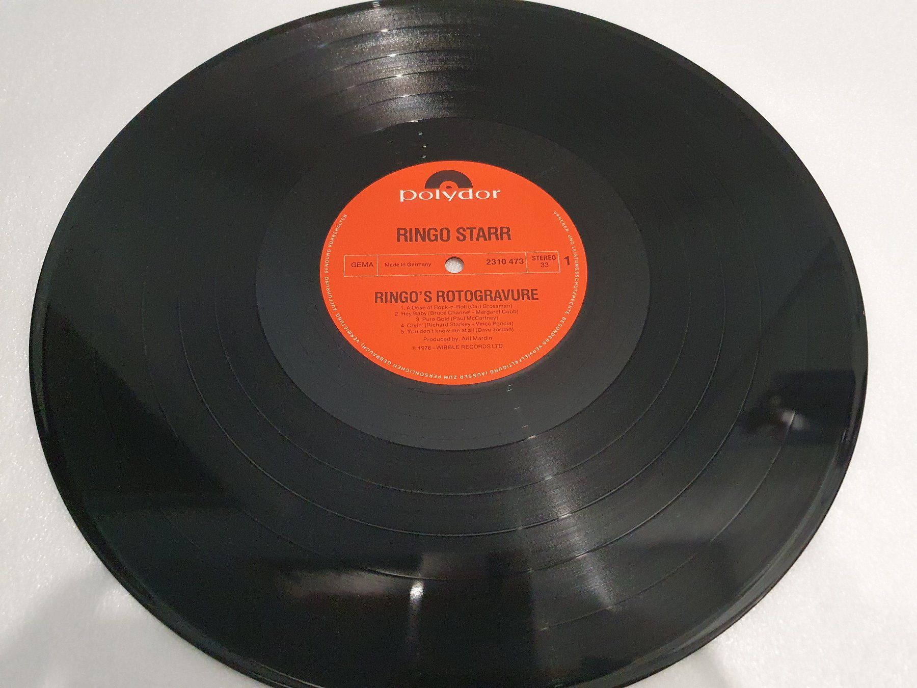Dischi in vinile: Ringo Starr – Ringo's Rotogravure – Usato da Uster venduto da Vinyl-Leidenschaft 3