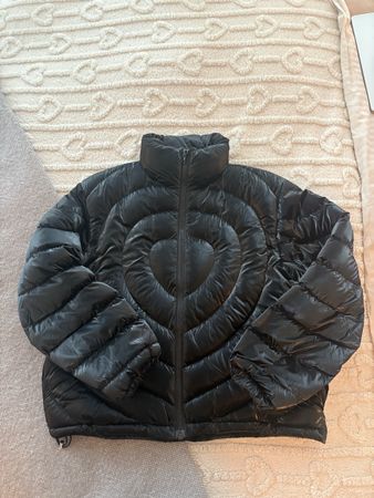 Love Scars Puffer Jacke - Schwarz