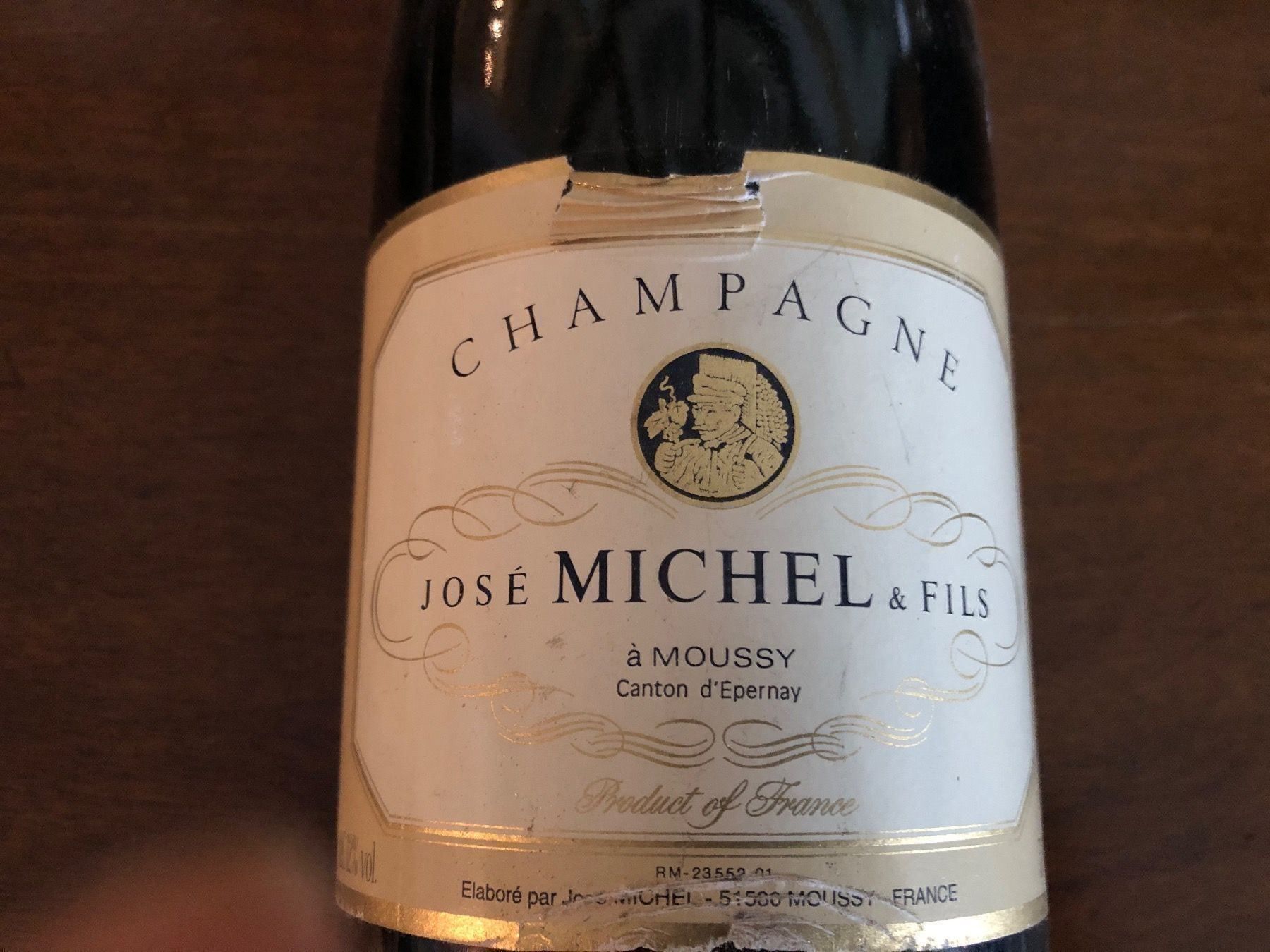 Wein: Champagner José Michel a Moussy, Epernay – Neu (gemäss Beschreibung) aus Wald ZH von mlnt 3